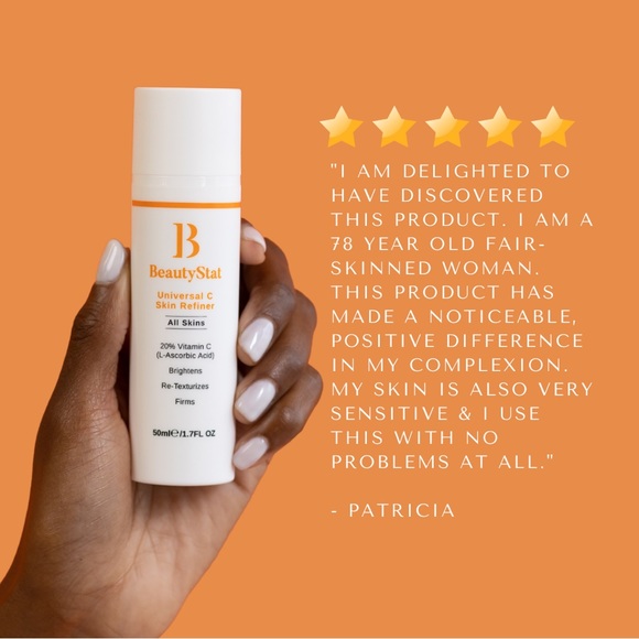 BEAUTYSTAT UNIVERSAL C SKIN REFINER BRIGHTENING VITAMIN C SERUM PORES DARK SPOTS - Picture 13 of 13